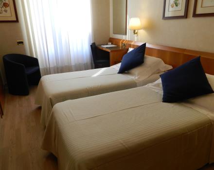 Check out the classic rooms twin at Hotel Cappello d''Oro Bergamo